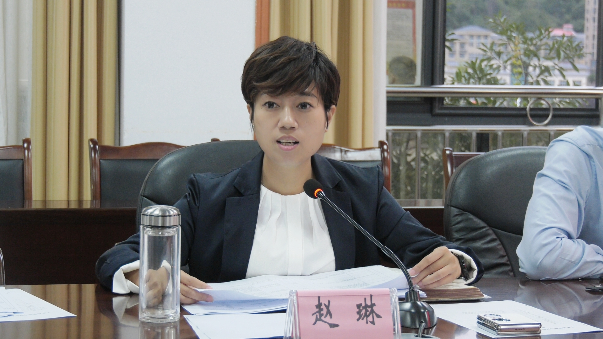 赵琳明确目标任务高质量推进报恩寺保护与活化利用